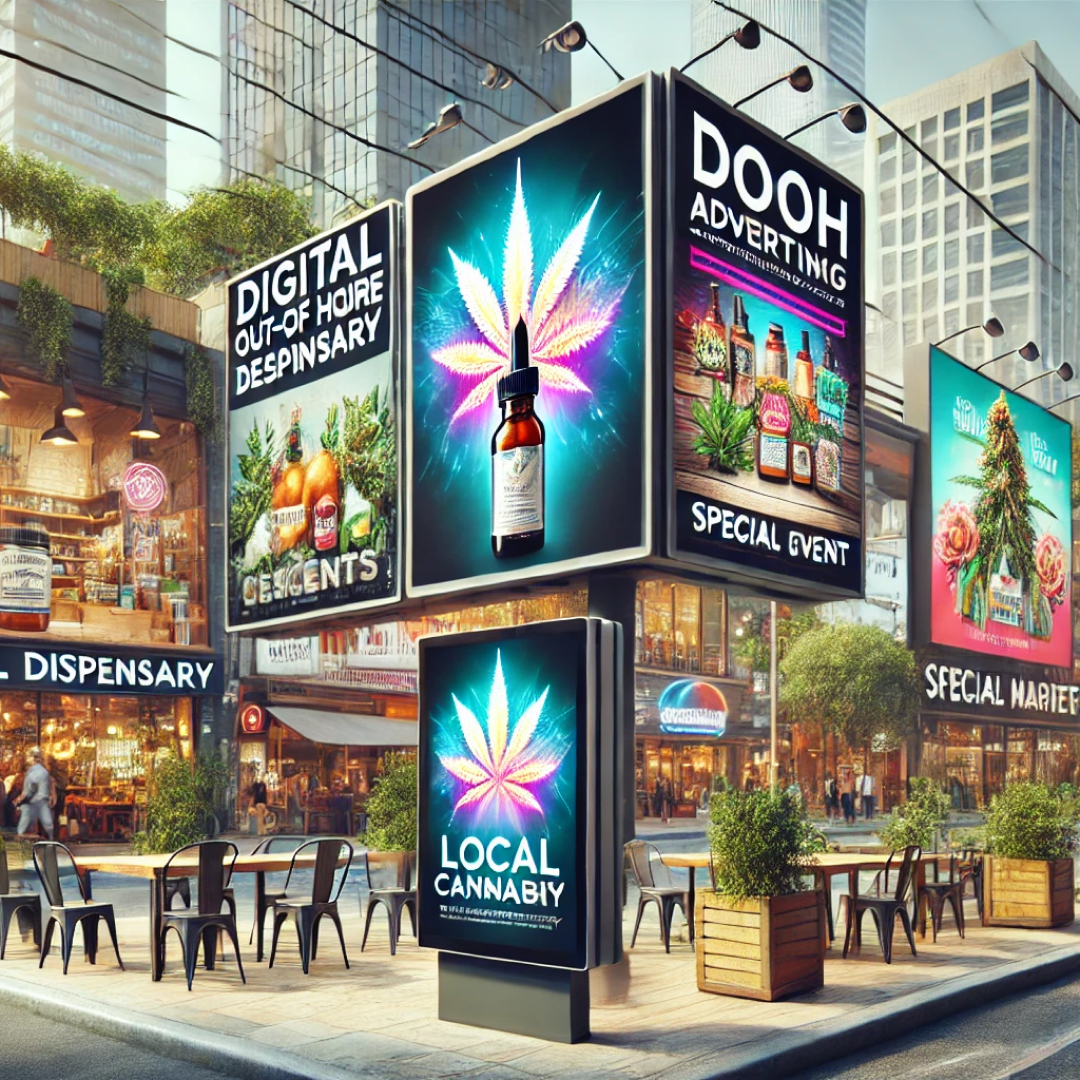 What Role Does Digital Out-of-Home (DOOH) Advertising Play in the Cannabis Industry?